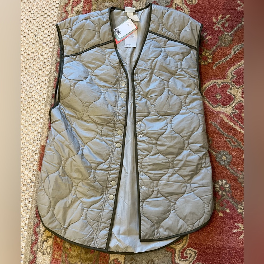 H&M long vest NWT